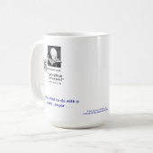 Tasse de café de l'avocat Lawyer™ une de Percenter (Devant gauche)