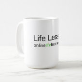 Tasse de café de leçons de la vie (Devant gauche)