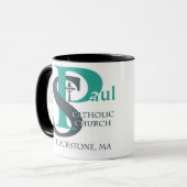 Tasse de café de l'église de St Paul #1 (Devant gauche)