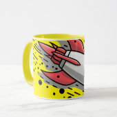 tasse de café de l'espace (Devant gauche)