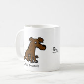 Tasse de café de l'express vous-même (Devant gauche)