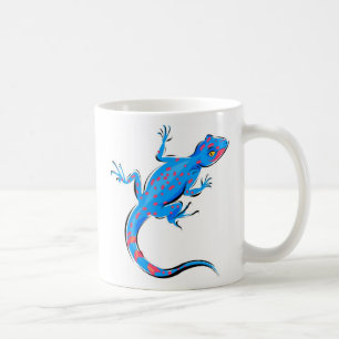Tasse de café de lézard