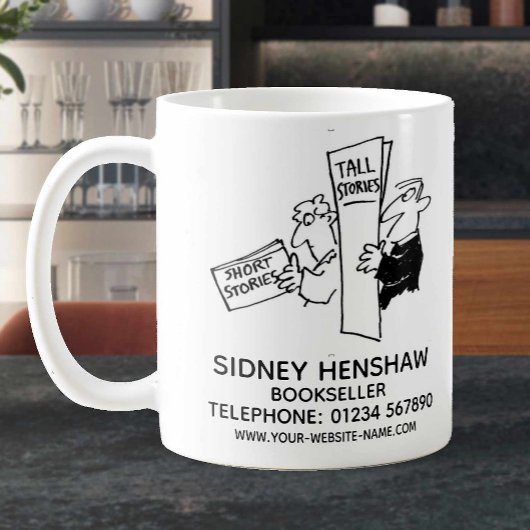 Tasse de café de libraire ou de librairie