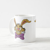 Tasse de café de lièvres de mars (Devant gauche)
