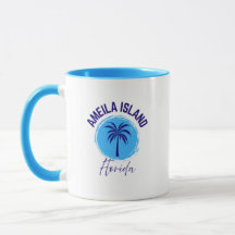 Tasse de café de l'île Amelia Floride