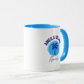 Tasse de café de l'île Amelia Floride (Devant droit)