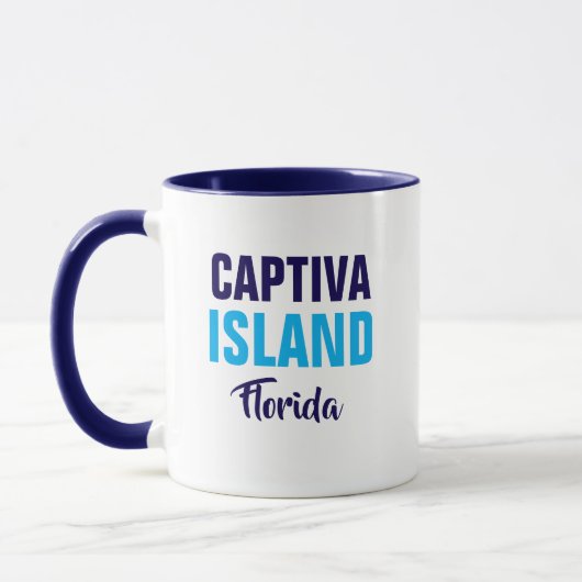 Tasse de café de l'île Captiva Floride (Gauche)
