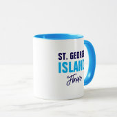 Tasse de café de l'île St. George Floride (Devant droit)