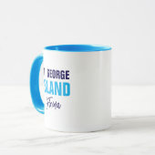 Tasse de café de l'île St. George Floride (Devant gauche)