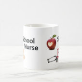 Tasse de café de l'infirmière d'école (Centre)