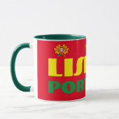 Tasse de café de Lisbonne Portugal (Gauche)