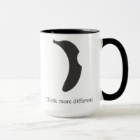 tasse de café de logo de banane