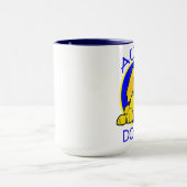 Tasse de café de logo de bande dessinée de (Centre)