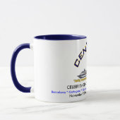 Tasse de café de logo de CenTAcruzers (Gauche)