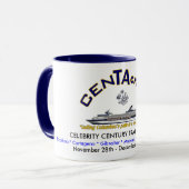 Tasse de café de logo de CenTAcruzers (Devant gauche)