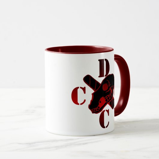 Tasse de café de logo de DCCC (Devant droit)