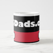 Tasse de café de logo de DISDads (Devant)