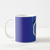 Tasse de café de logo de drapeau d'abandon (Gauche)