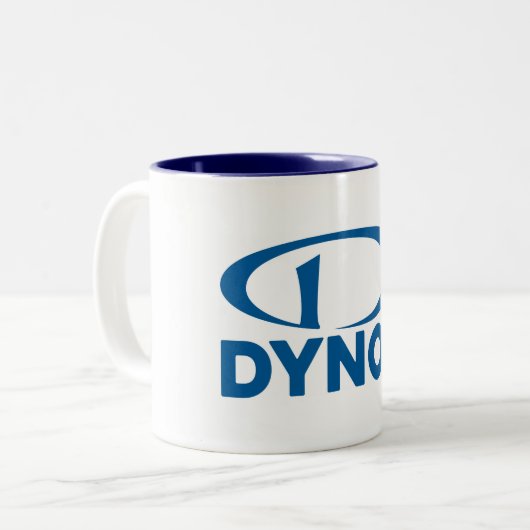 Tasse de café de logo de Dynon (Devant gauche)