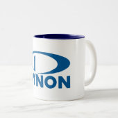 Tasse de café de logo de Dynon (Devant droit)