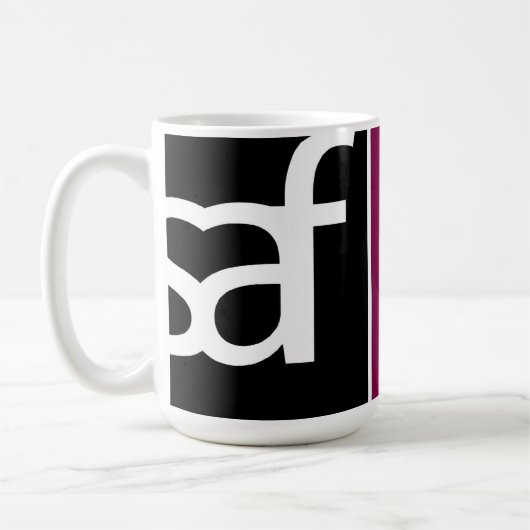 Tasse de café de logo de FAS (Gauche)