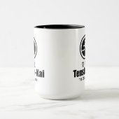 Tasse de café de logo de karaté de Tenshin-Kai (Centre)