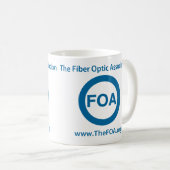 Tasse de café de logo de la FOA (Devant droit)