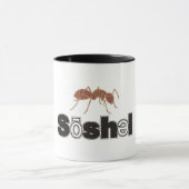 Tasse de café de logo de Soshel (Centre)