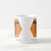 Tasse de café de logo de TJB (Centre)