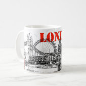 tasse de café de Londres (Devant gauche)