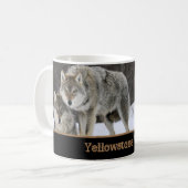 Tasse de café de loups de Yellowstone (Devant gauche)