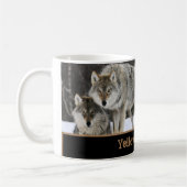 Tasse de café de loups de Yellowstone (Gauche)