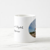 Tasse de café de lumière d'île de chèvre (Centre)