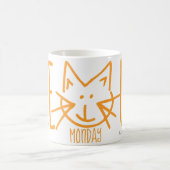 Tasse de café de lundi de Meow (Centre)
