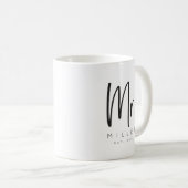 Tasse de café de M. Established Custom (Devant droit)