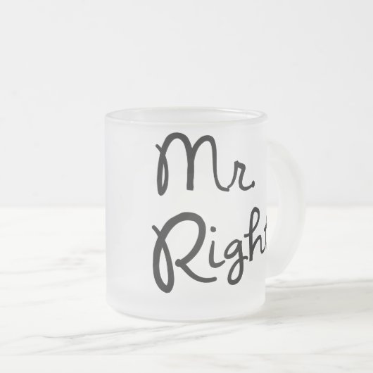 Tasse de café de M. Right (Devant droit)