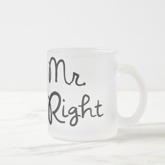Tasse de café de M. Right (Droit)