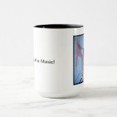 Tasse de café "de mâche électronique" de musique (Centre)