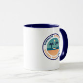 Tasse de café de Madeira Beach Floride (Devant droit)