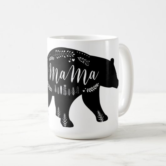 Tasse de café de maman Bear (Devant droit)