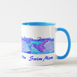 Tasse de café de maman de bain