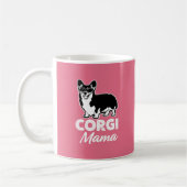 Tasse de café de maman de corgi (Gauche)