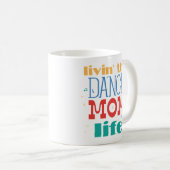 Tasse de café de maman de danse de robinet de hip (Devant droit)