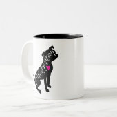 Tasse de café de maman de Pitbull (Devant gauche)