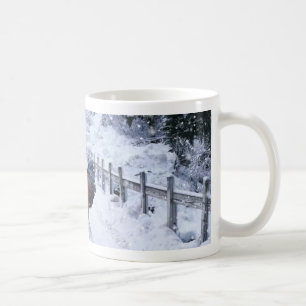 Tasse de café de Marans d'en cuivre de noir de