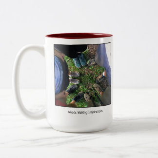 Tasse de café de marche de la méditation #150 de