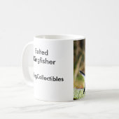 Tasse de café de martin-pêcheur ceinturé (Devant gauche)