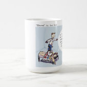 Tasse de café de massage de monocycle de bandes (Centre)