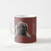 Tasse de café de mastiff (Devant gauche)