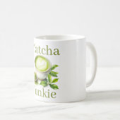 Tasse de café de Matcha Junkie (Devant droit)